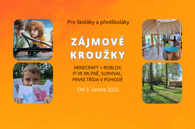 Read more about the article ZÁJMOVÉ KROUŽKY OD ÚNORA 2025 (školáci, předškoláci)